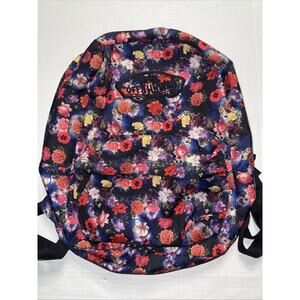 VANS Off The Wall Embroidered Logo Floral Backpack